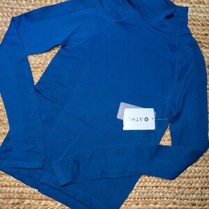 Athleta Vibrant Blue Turtleneck